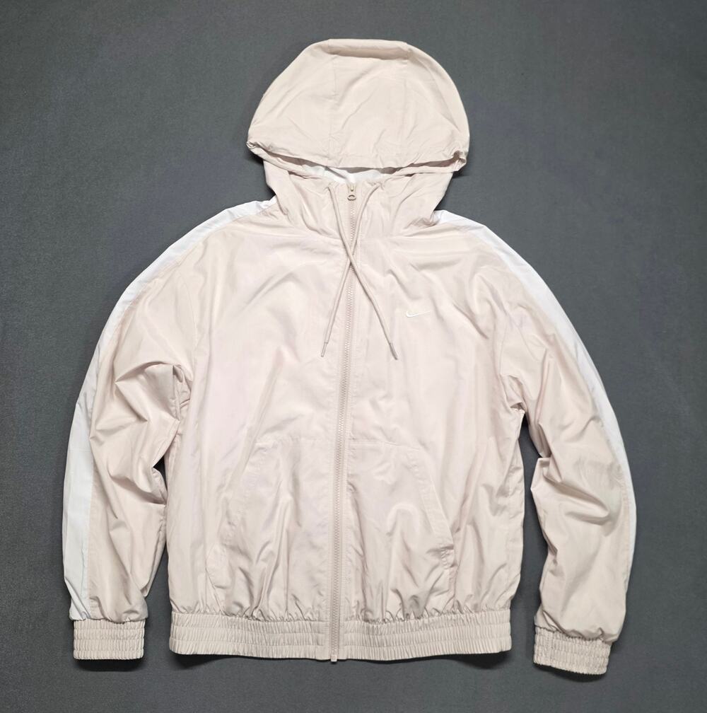 Nike Women's Sportswear Classic Loose UV Hooded Jacket Lightweight Pockets Small